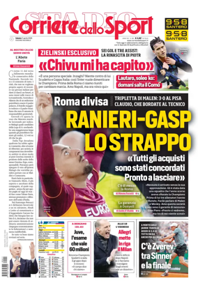 Cover of Corriere dello Sport (Nazionale)