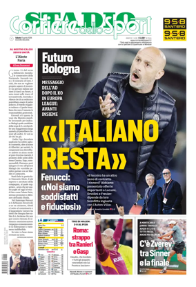 Cover of Corriere dello Sport Stadio (Bologna)