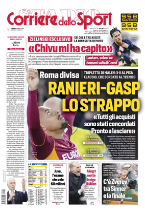 Cover of Corriere dello Sport