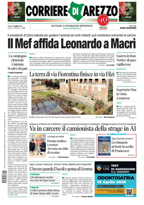 Cover of Corriere di Arezzo
