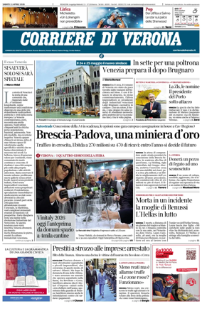 Cover of Corriere di Verona