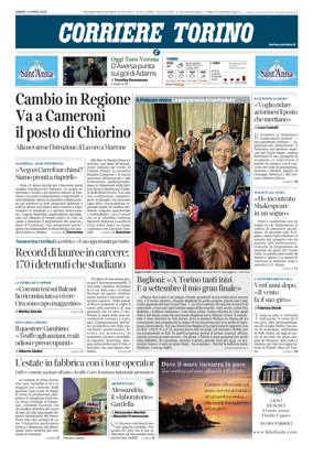 Cover of Corriere Torino