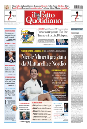 Cover of Il Fatto Quotidiano