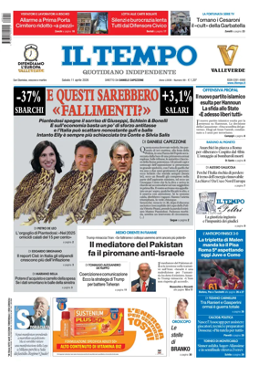 Cover of Il Tempo (Nazionale)