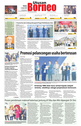 Cover of Utusan Borneo (Sarawak)