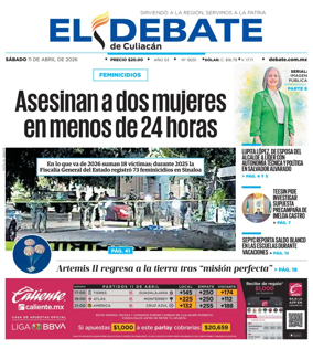 Cover of El Debate de Culiacan