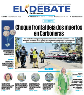 Cover of El Debate de Guasave
