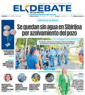 Cover of El Debate de Los Mochis