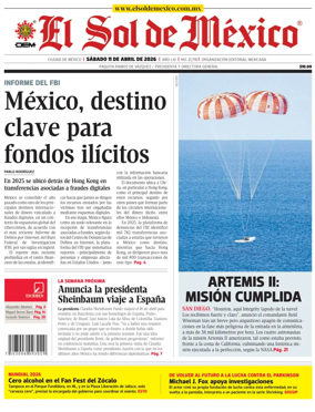 Cover of El Sol de Mexico