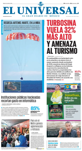 Cover of El Universal