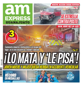 Cover of Periodico AM Express (Guanajuato)