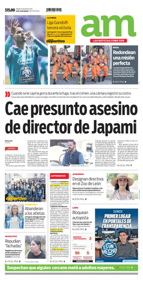 Cover of Periodico AM (Leon)