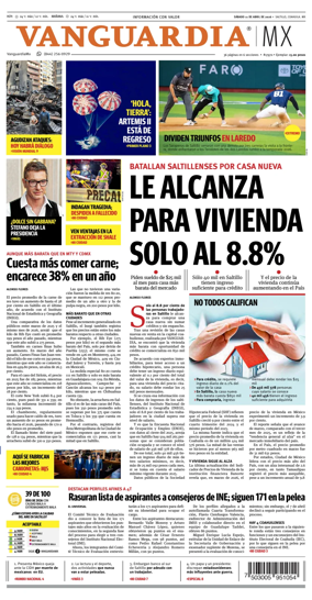 Cover of Vanguardia