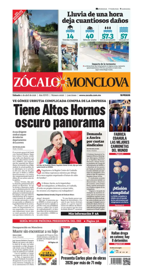 Cover of Zocalo Monclova