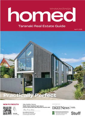 Cover of Homed Taranaki Daily News