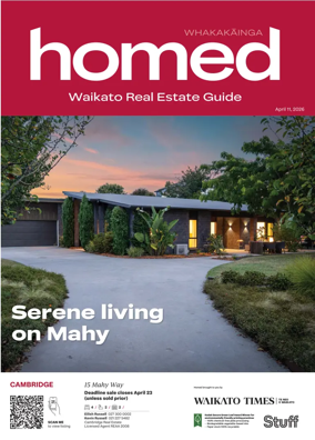 Cover of Homed Waikato Region