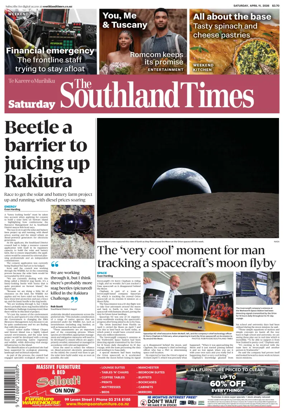 Cover of The Southland Times