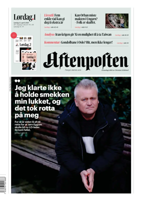 Cover of Aftenposten