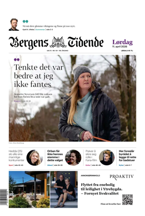 Cover of Bergens Tidende