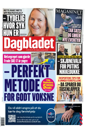 Cover of Dagbladet