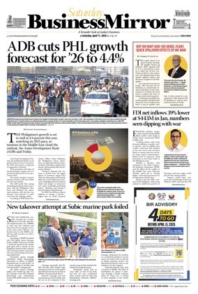 Cover of BusinessMirror