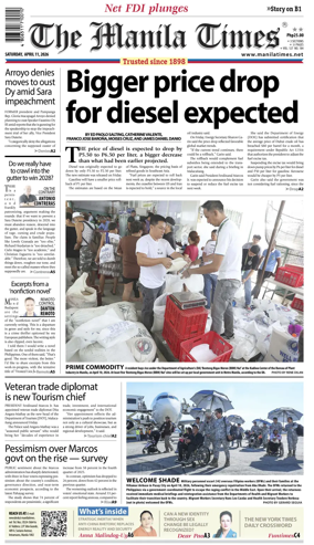 Cover of The Manila Times