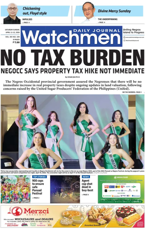 Cover of Watchmen Daily Journal