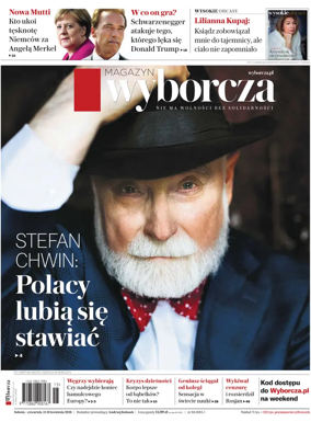 Cover of Gazeta Wyborcza