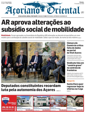 Cover of Acoriano Oriental