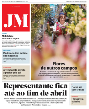 Cover of Jornal Madeira