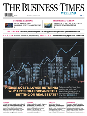 Cover of The Business Times