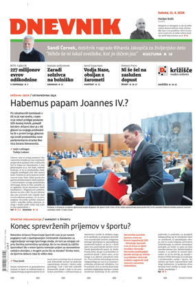 Cover of Dnevnik (Slovenija)