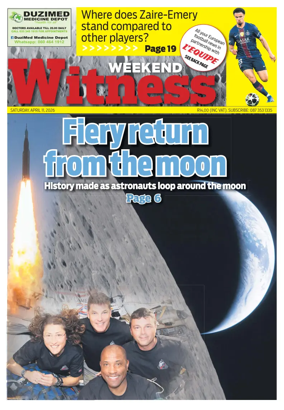Cover of The Weekend Witness (South Africa)