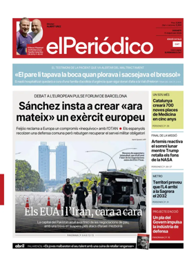 Cover of El Periodico - Catala