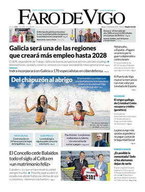 Cover of Faro de Vigo