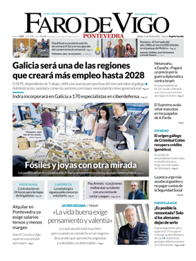 Cover of Faro de Vigo (Pontevedra)