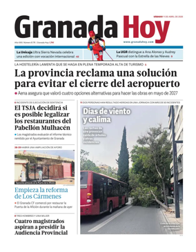 Cover of Granada Hoy