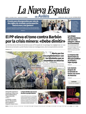 Cover of La Nueva Espana (Aviles)