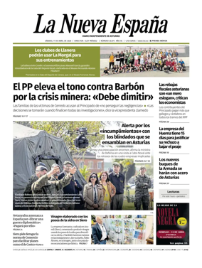 Cover of La Nueva Espana