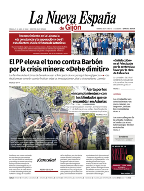 Cover of La Nueva Espana (Gijon)