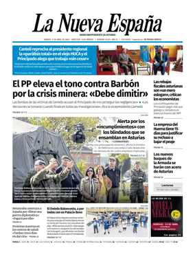 Cover of La Nueva Espana (Oviedo)