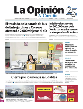 Cover of La Opinion de A Coruna