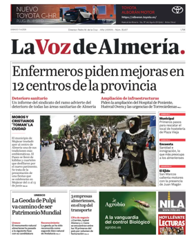 Cover of La Voz de Almeria