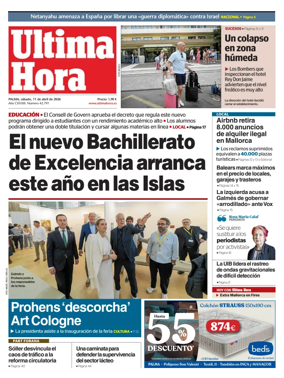 Cover of Ultima Hora