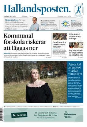 Cover of Hallandsposten