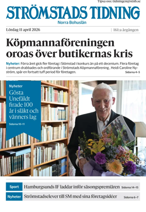 Cover of Stromstads Tidning
