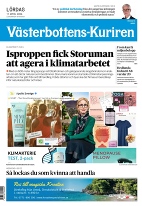 Cover of Vasterbottens-Kuriren