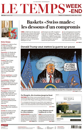 Cover of Le Temps