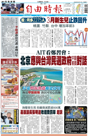 Cover of Liberty Times