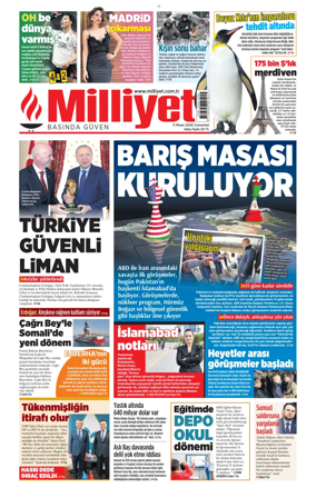 Cover of Milliyet